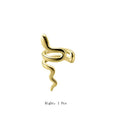 1 Pcs Snake Line Ear Clip Earrings for Women Girl Punk Animals Ear Cuff Party Fashion Silver Color Jewelry Gift